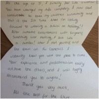 Cosmetic Testimonials